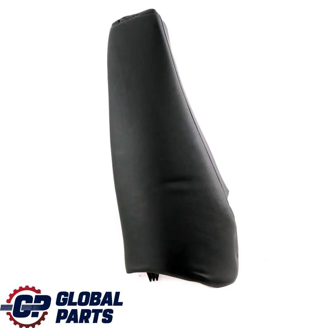 BMW 3 E92 M3 Coupe Rear Seat Side Finisher Cover Right O/S Leather Schwarz