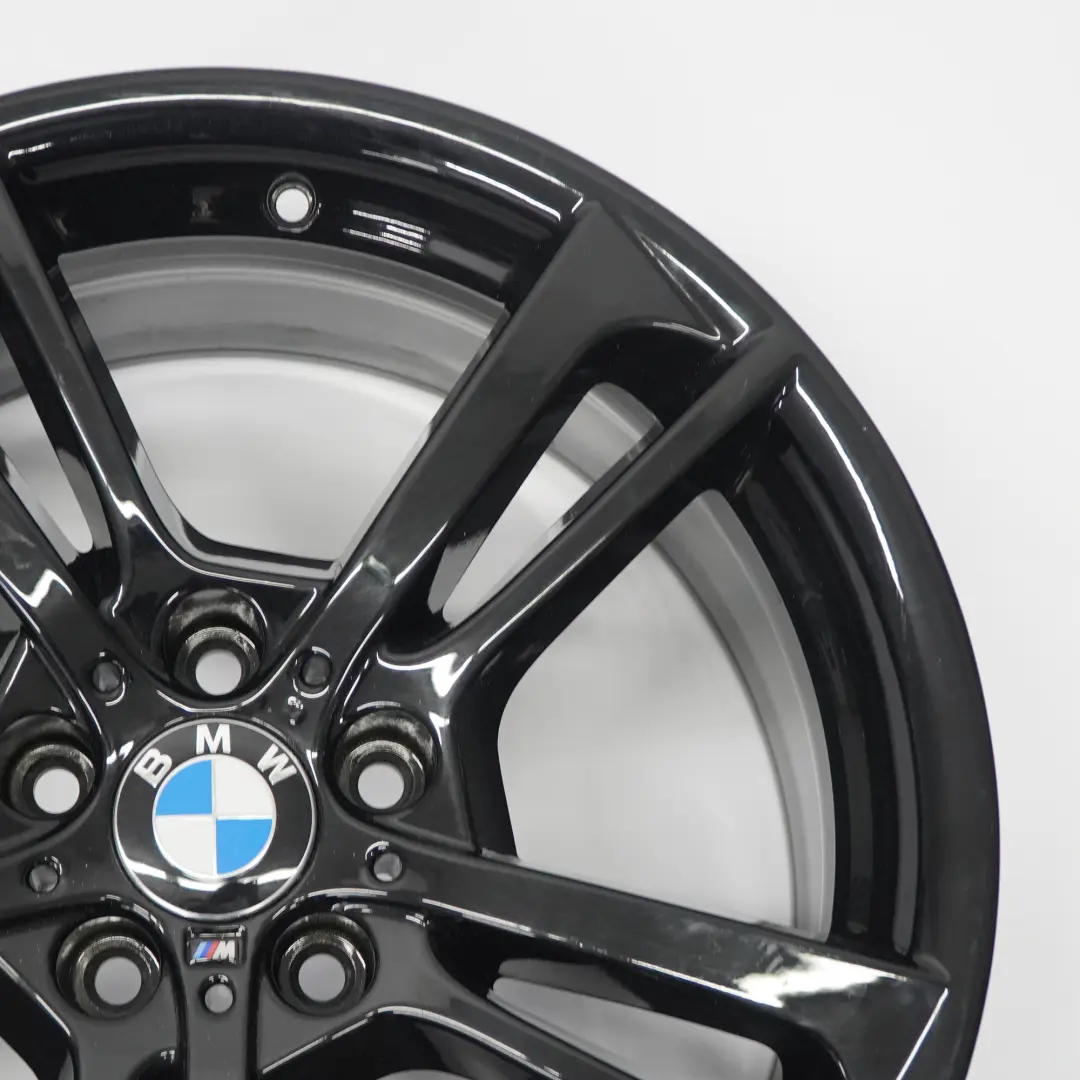 BMW X3 F25 Hinter rad felge schwarz Leicht metall 19" 9,5J ET:48 7844251