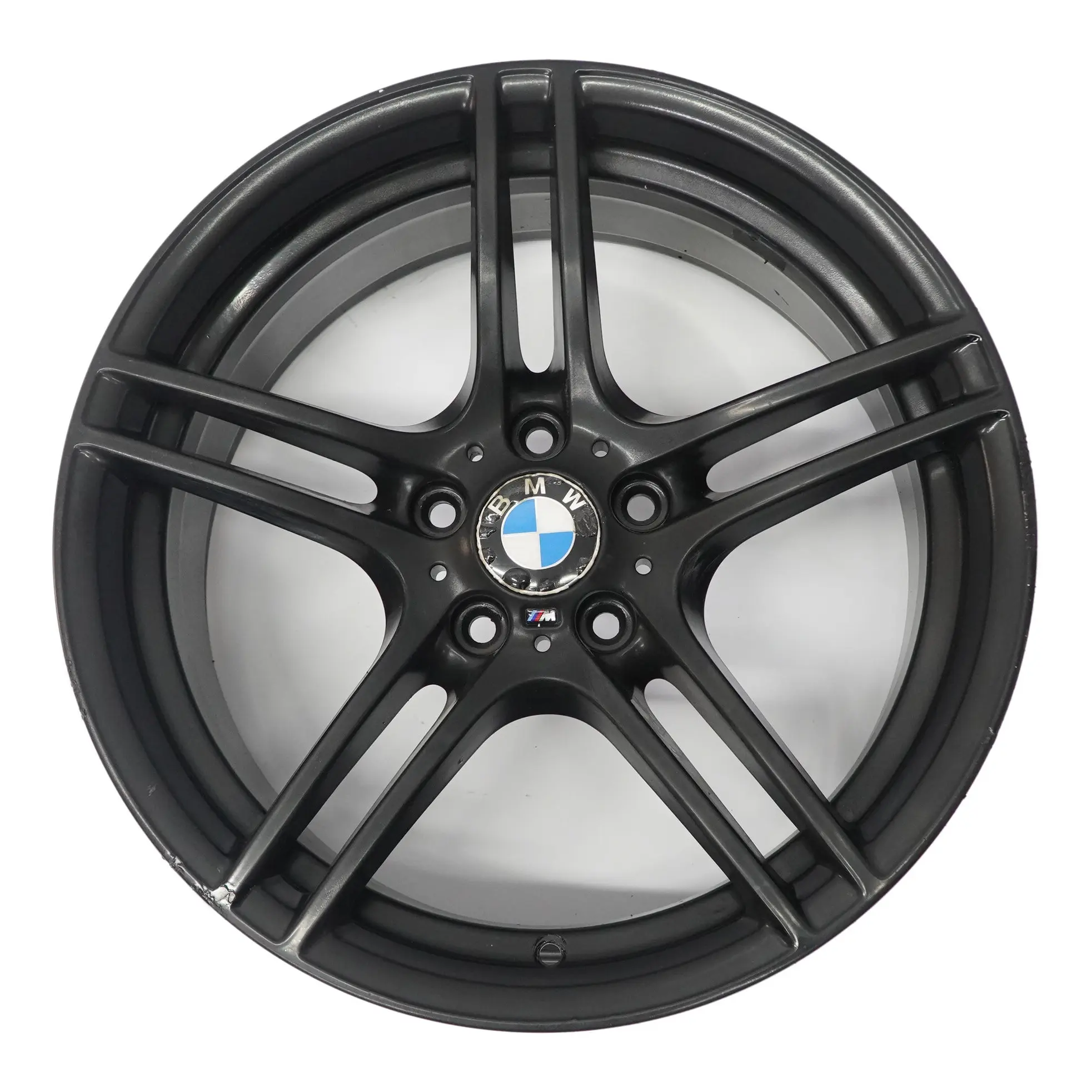 BMW E90 E91 Front Black Alloy Wheel Rim 19" M Double Spoke 313 8J ET:37 7844343