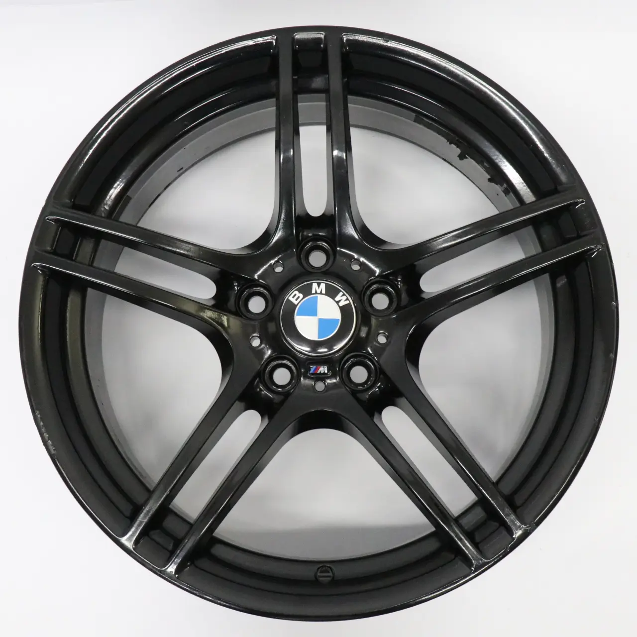 BMW E90 E91 Front Black Alloy Wheel Rim 19" M Double Spoke 313 8J ET:37 7844343