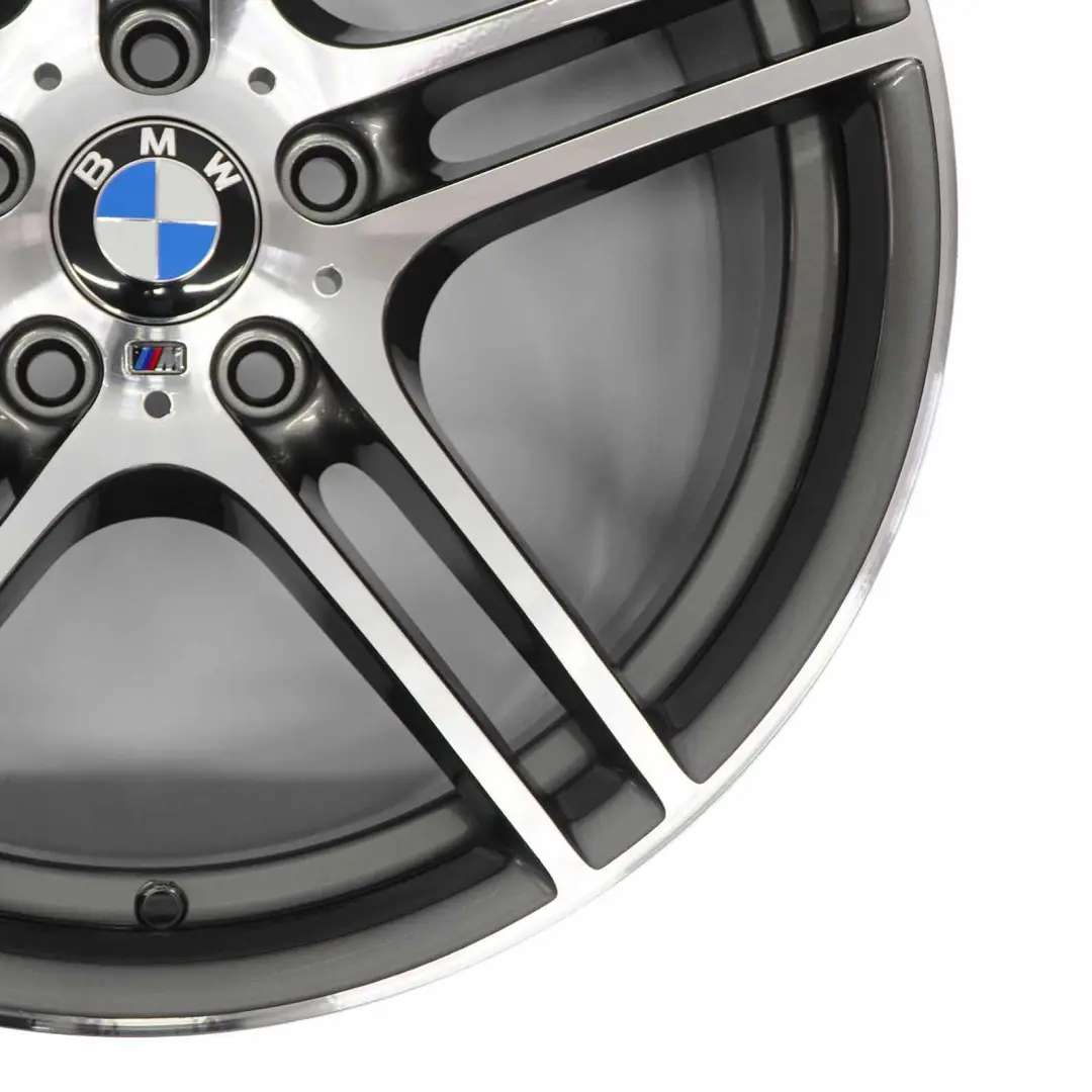 BMW E90 E91 E92 Ferricgrey Alloy Wheel 19" 9J ET:39 M Double Spoke 313 7844344