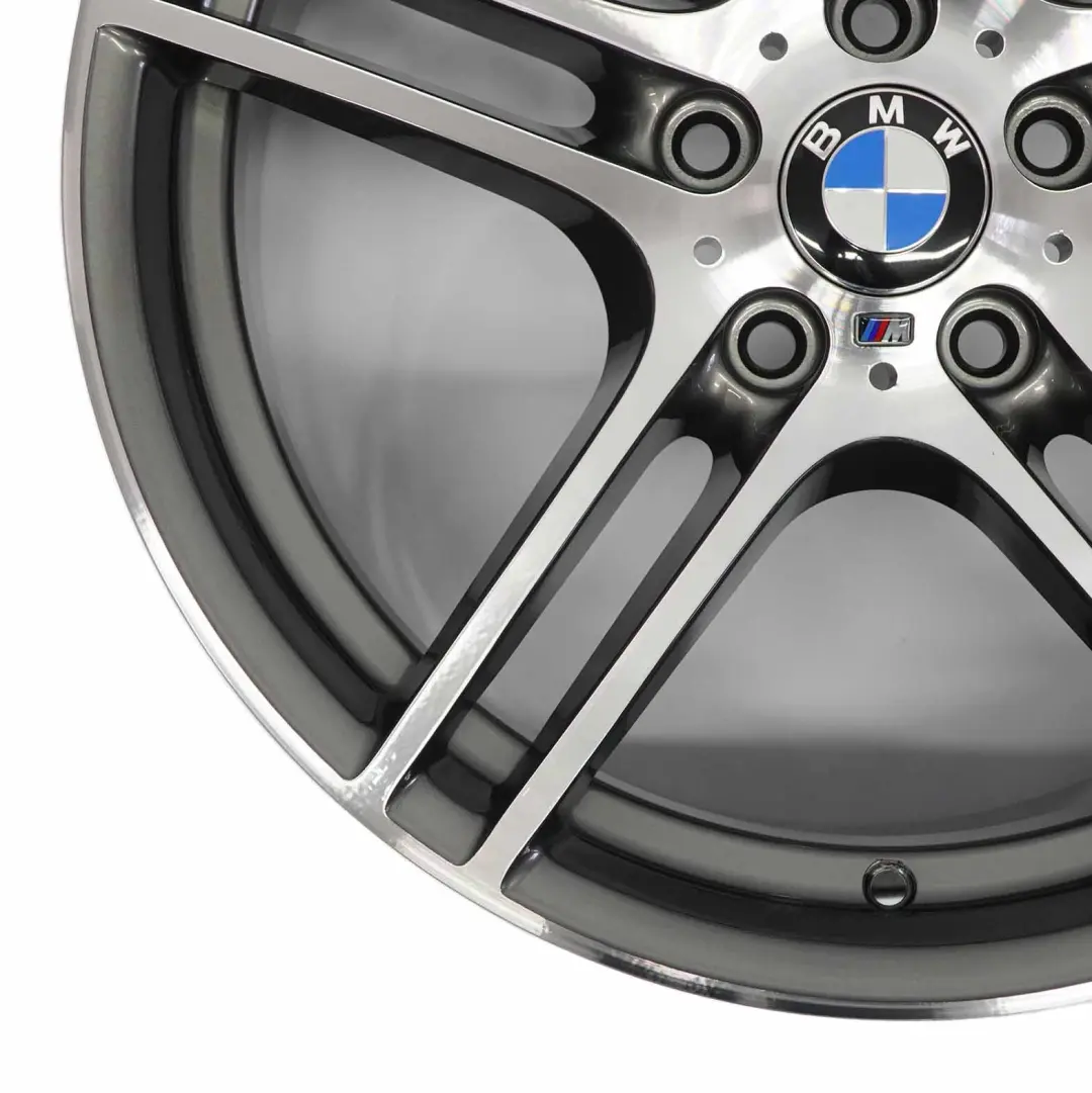 BMW E90 E91 E92 Ferricgrey Alloy Wheel 19" 9J ET:39 M Double Spoke 313 7844344