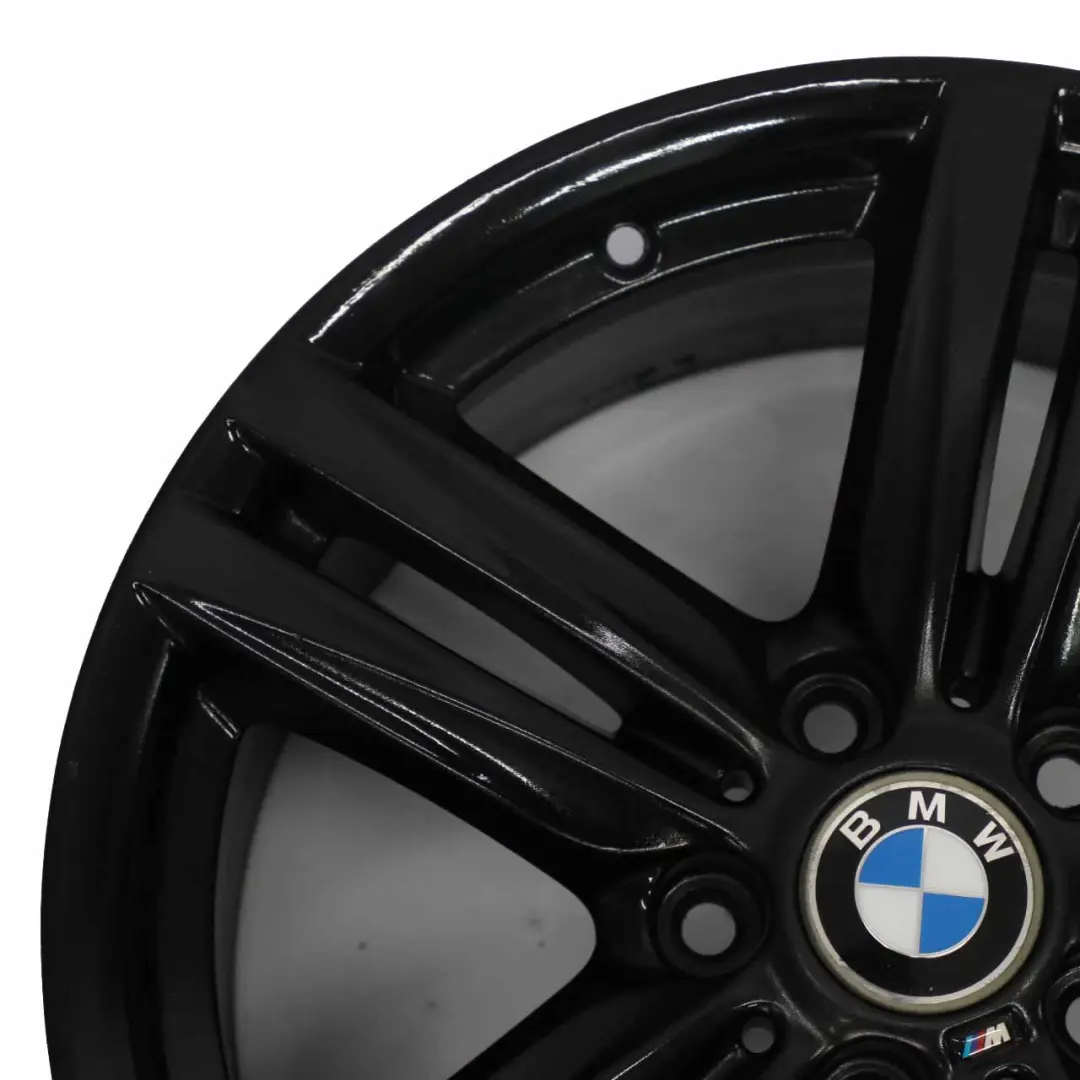 BMW F20 Llanta aleación negra delantera 18" 7,5J ET:45 7845852 M Star Spoke 386