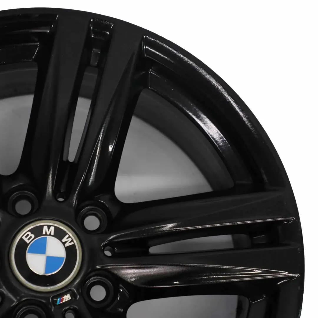 BMW F20 Llanta aleación negra delantera 18" 7,5J ET:45 7845852 M Star Spoke 386