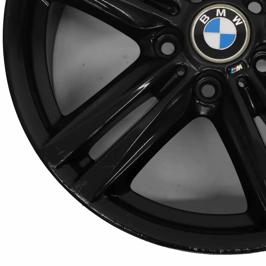 BMW F20 Llanta aleación negra delantera 18" 7,5J ET:45 7845852 M Star Spoke 386