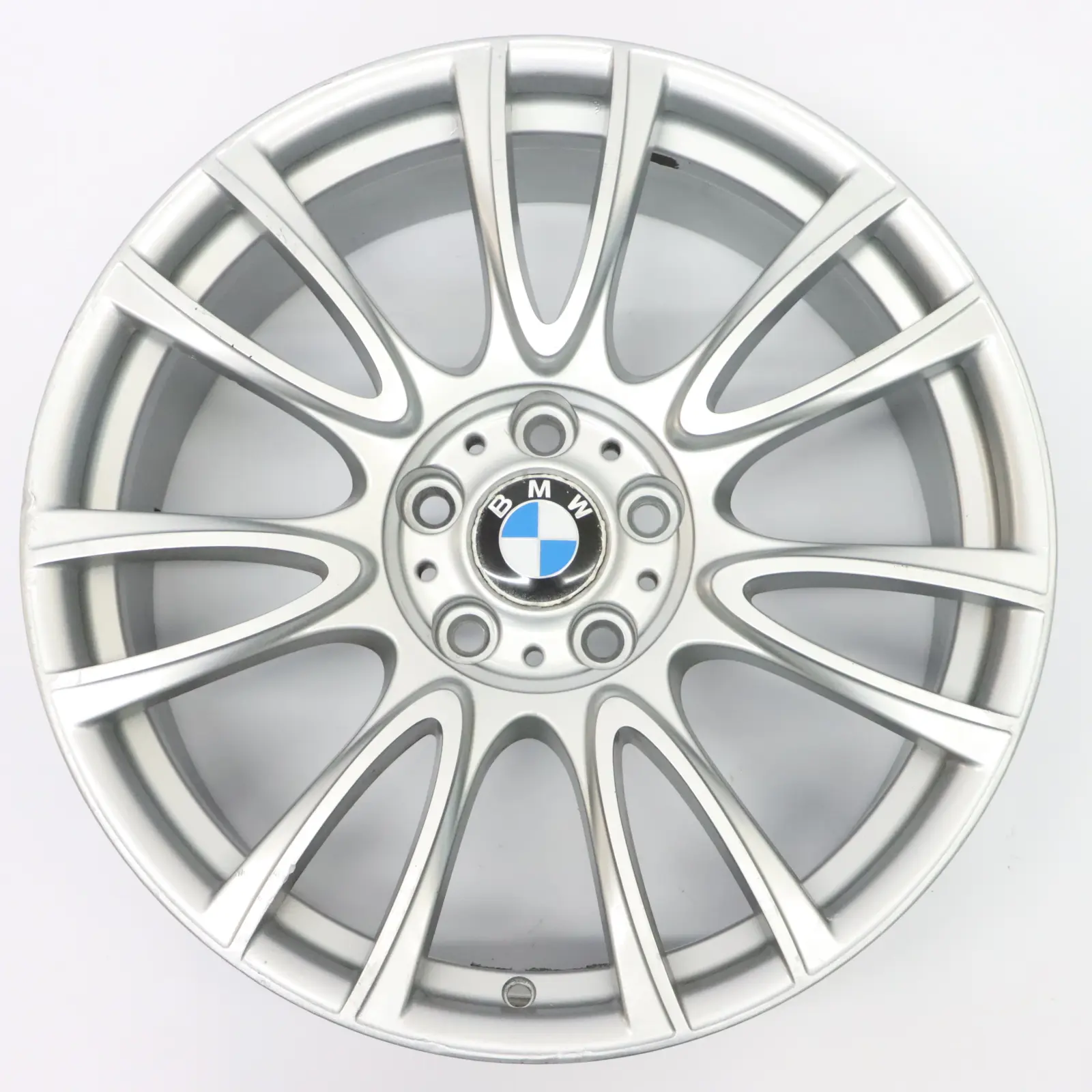 BMW F30 F31 F32 Front Silver Alloy Wheel Rim 19" ET:36 8J V Spoke 439 7845865