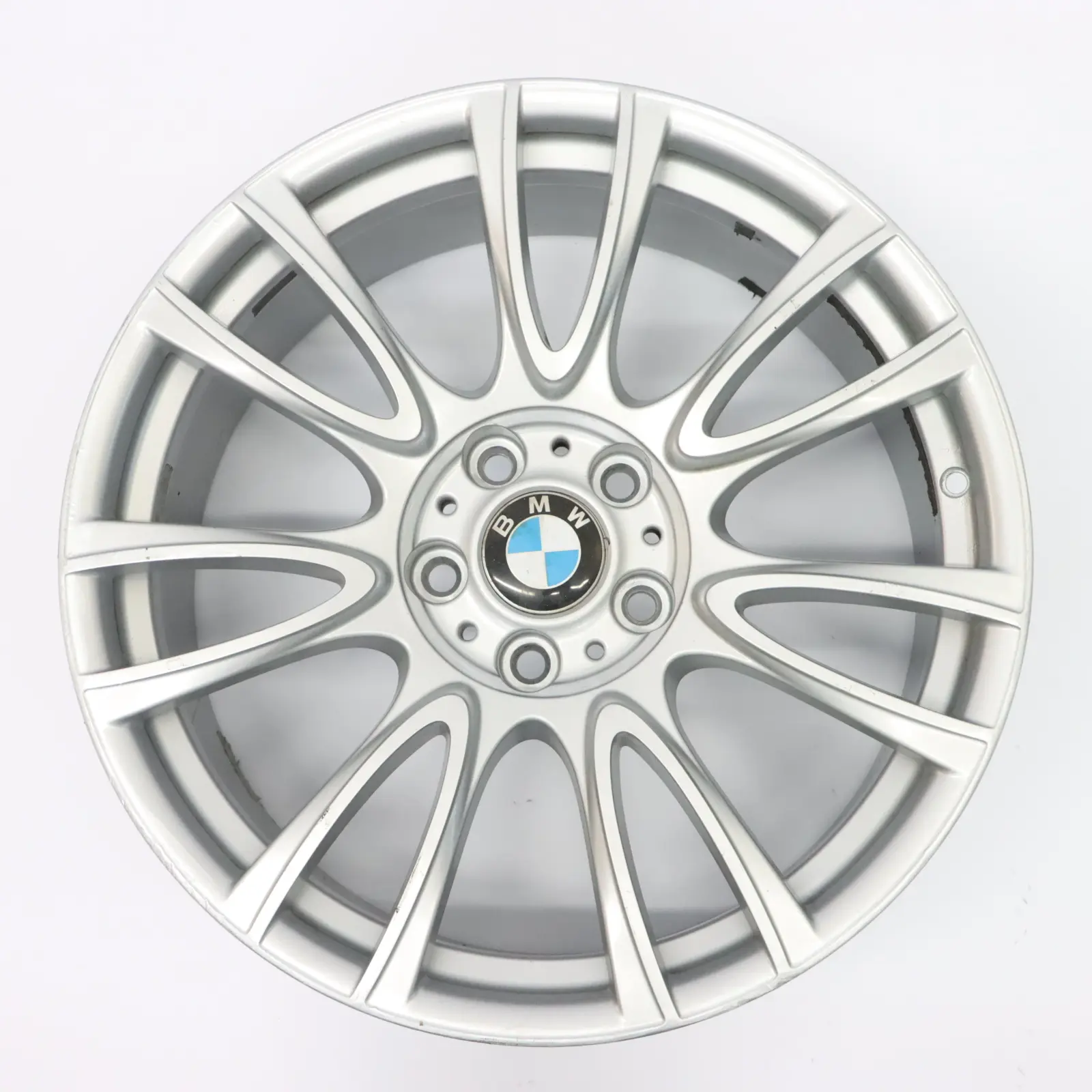 BMW F30 F31 F32 Silberne Leicht metall felge vorne 19" 8J V Speiche 439 7845865