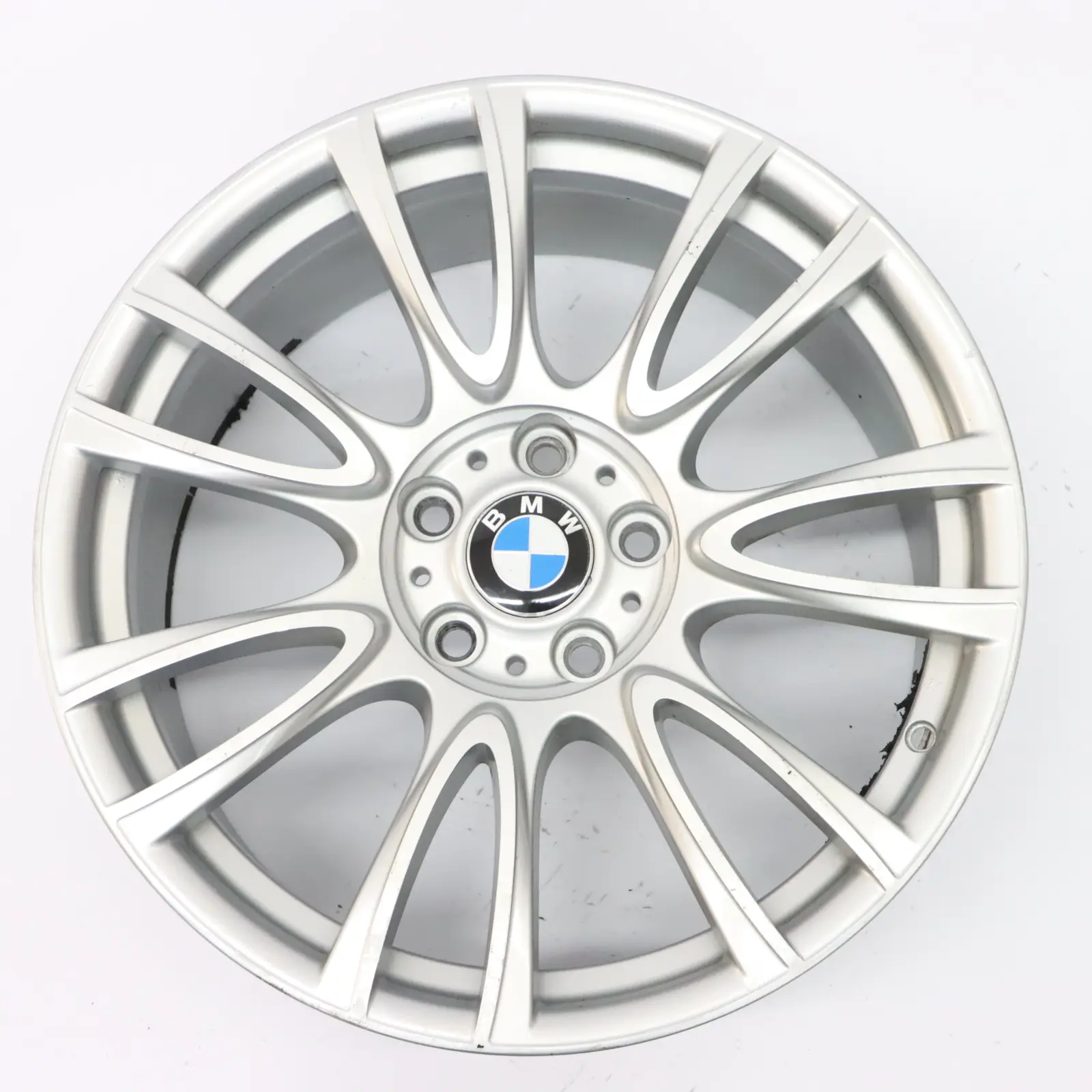 BMW F30 F31 F32 Rear Silver Alloy Wheel Rim 19" ET:47 8.5J V Spoke 439 7845866