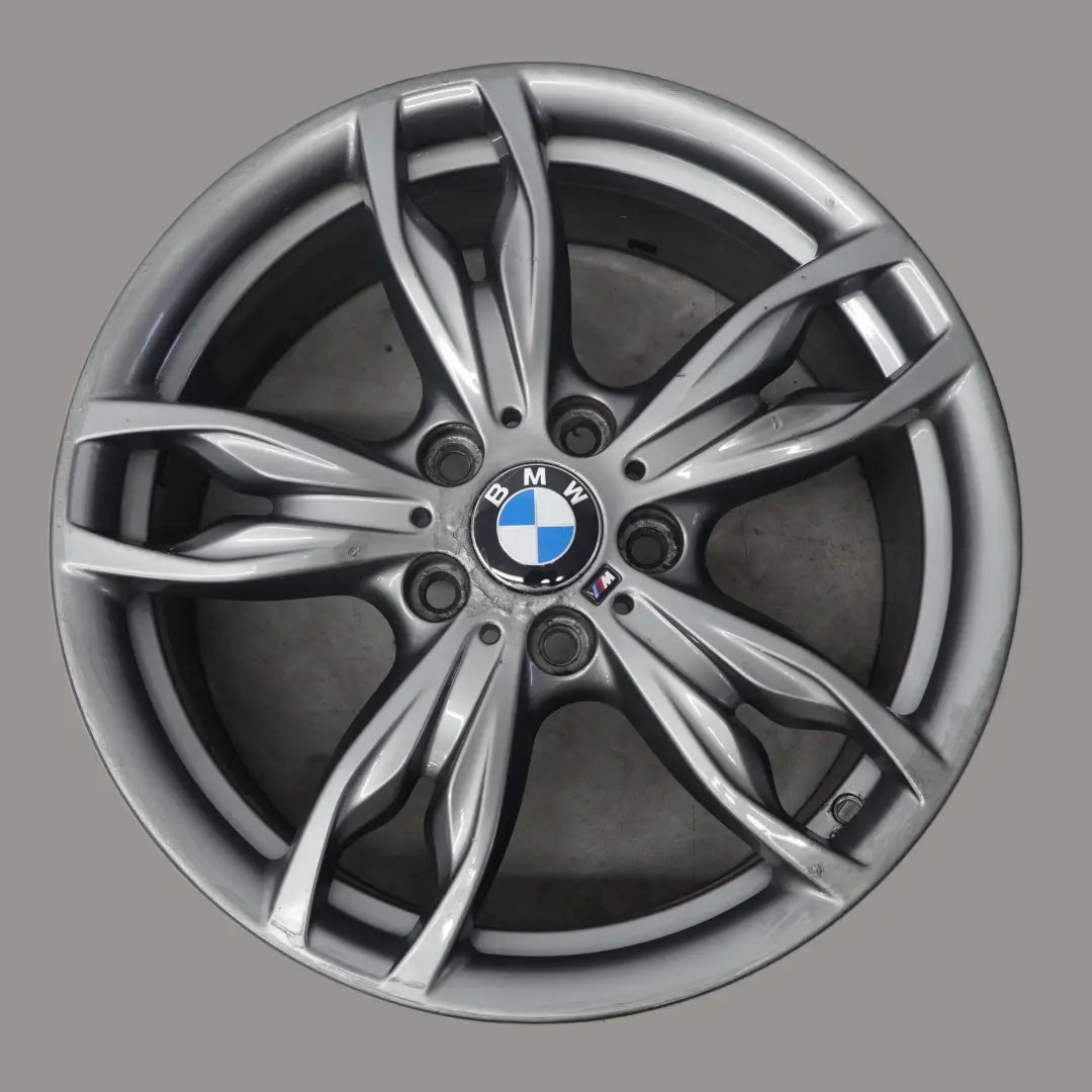 BMW F20 F21 F22 F23 Ferricgrey Wheel Alloy Rim 18" M Double Spoke 436 ET:52 8J