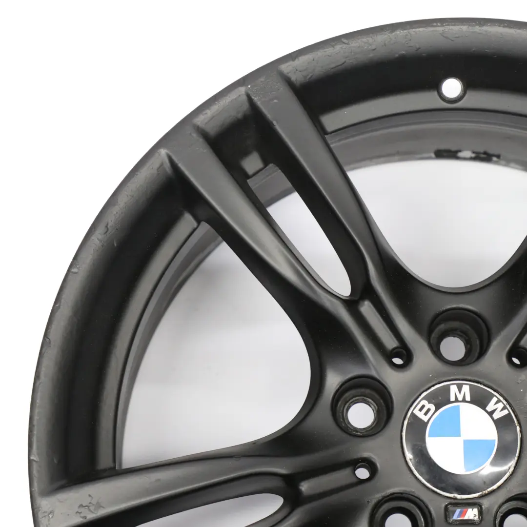 BMW F30 F31 F32 F33 Black Wheel Alloy Rim 18" M Star Spoke 400 8J ET:34 7845880