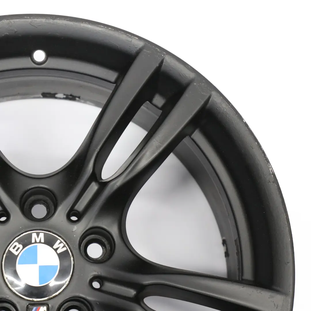 BMW F30 F31 F32 F33 Black Wheel Alloy Rim 18" M Star Spoke 400 8J ET:34 7845880