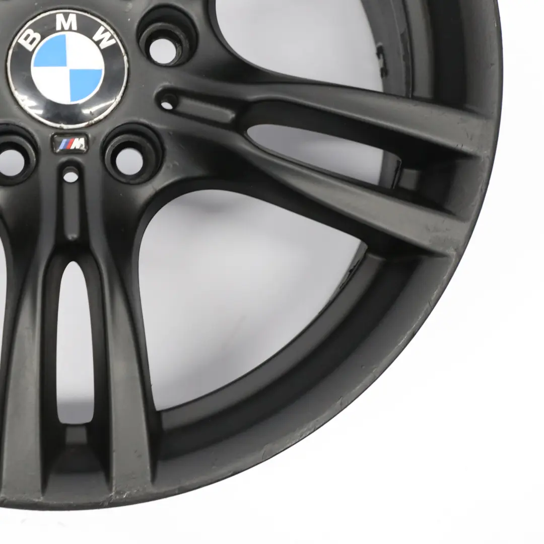 BMW F30 F31 F32 F33 Black Wheel Alloy Rim 18" M Star Spoke 400 8J ET:34 7845880