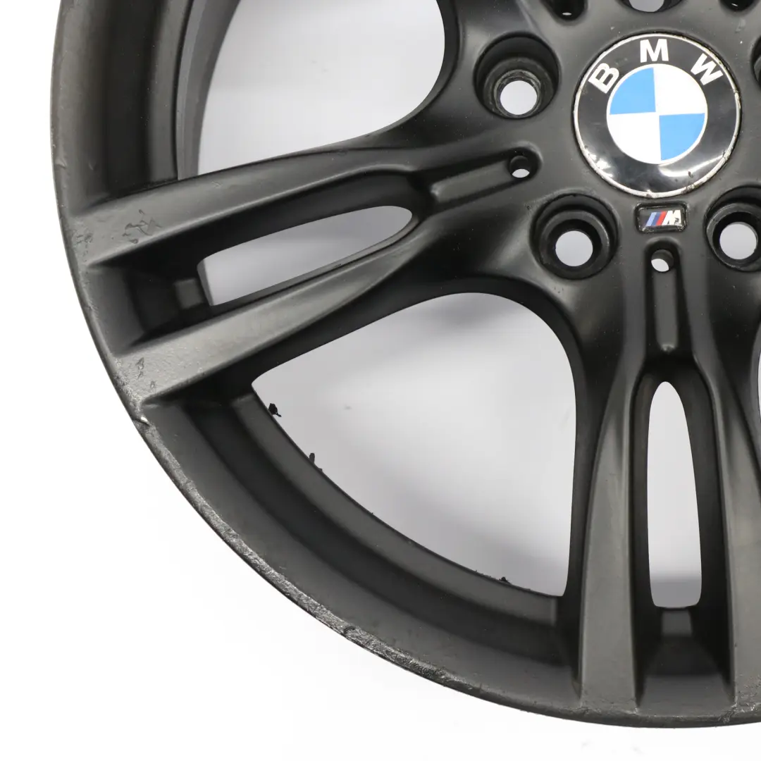 BMW F30 F31 F32 F33 Black Wheel Alloy Rim 18" M Star Spoke 400 8J ET:34 7845880