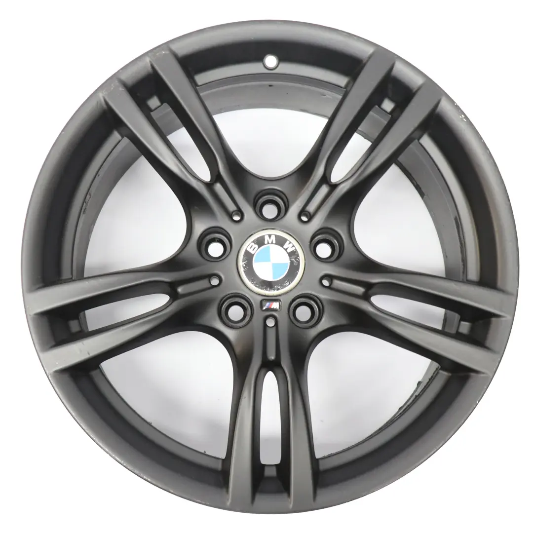 BMW F30 F31 Llanta aleación negra trasera 18" 8,5J ET:47 M Star Spoke 400 