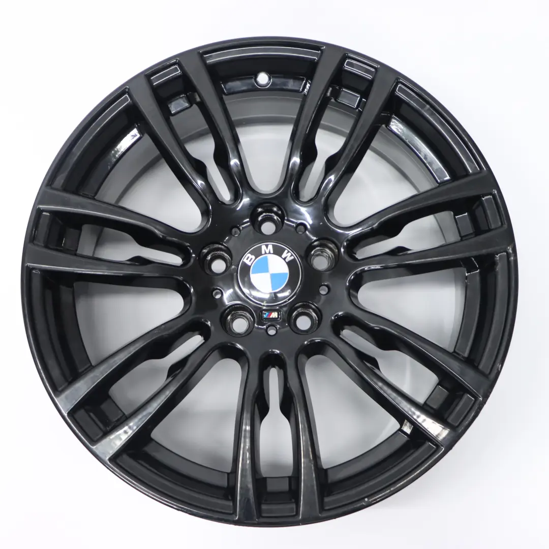 BMW F30 F31 F32 Llanta de aleación negra 19" 8J ET:36 M Star Spoke 403 7845882