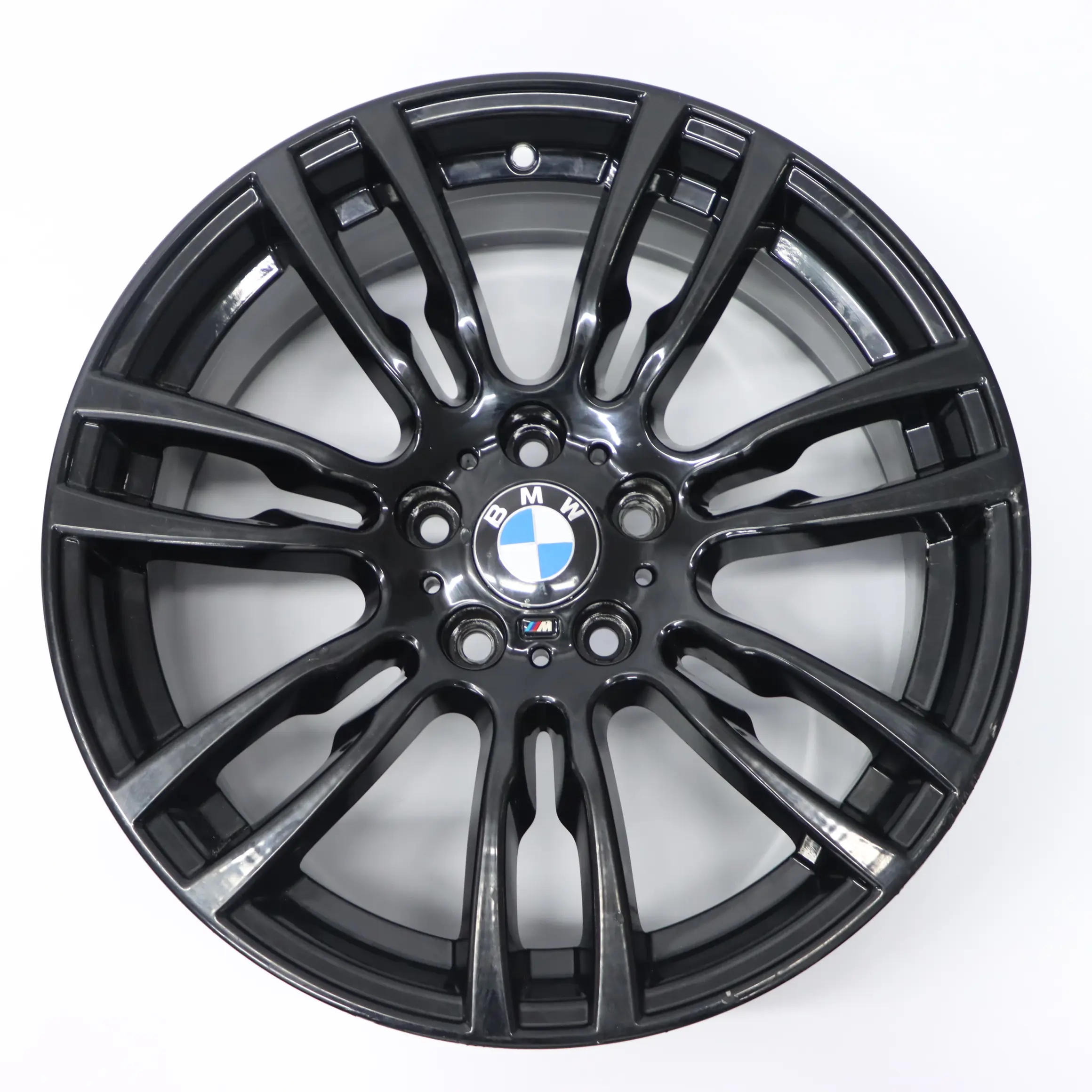 BMW F30 F31 F32 Black Alloy Wheel Rim 19" 8J ET:36 M Star Spoke 403 7845882