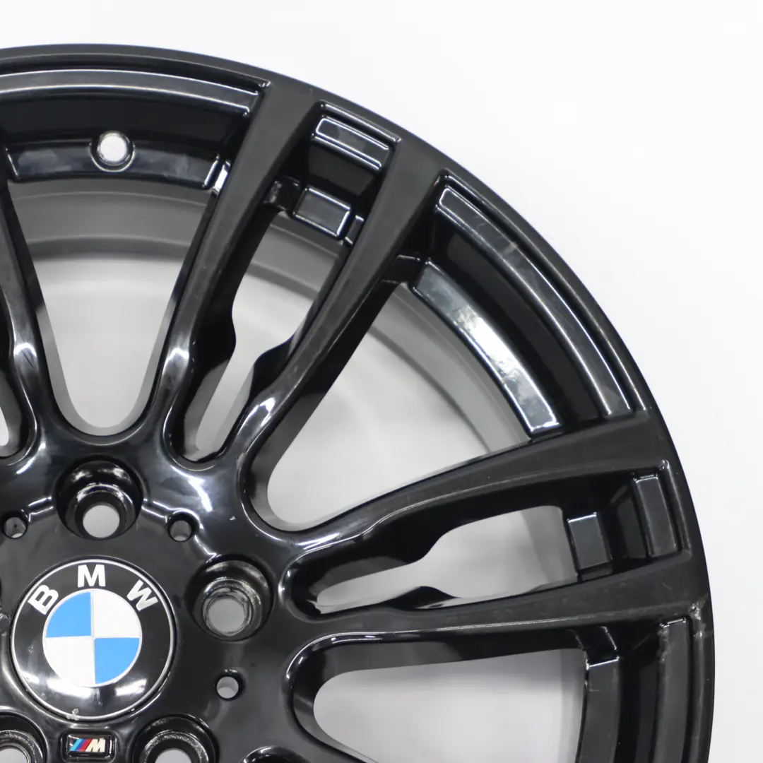 BMW F30 F31 F32 Llanta de aleación negra 19" 8J ET:36 M Star Spoke 403 7845882