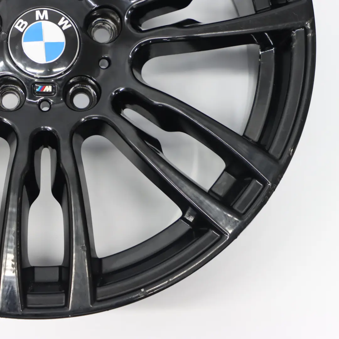 BMW F30 F31 F32 Llanta de aleación negra 19" 8J ET:36 M Star Spoke 403 7845882