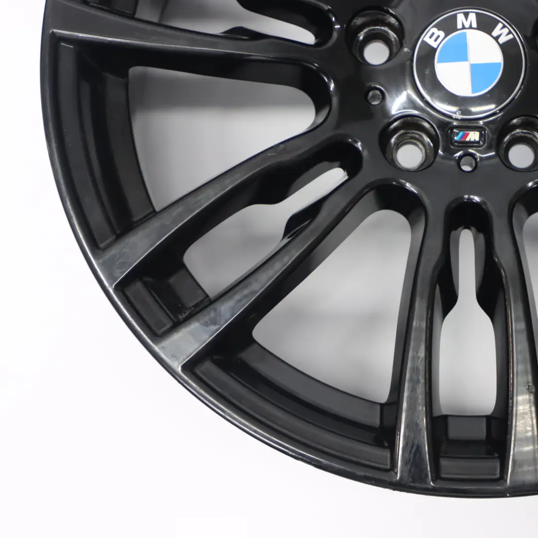 BMW F30 F31 F32 Llanta de aleación negra 19" 8J ET:36 M Star Spoke 403 7845882