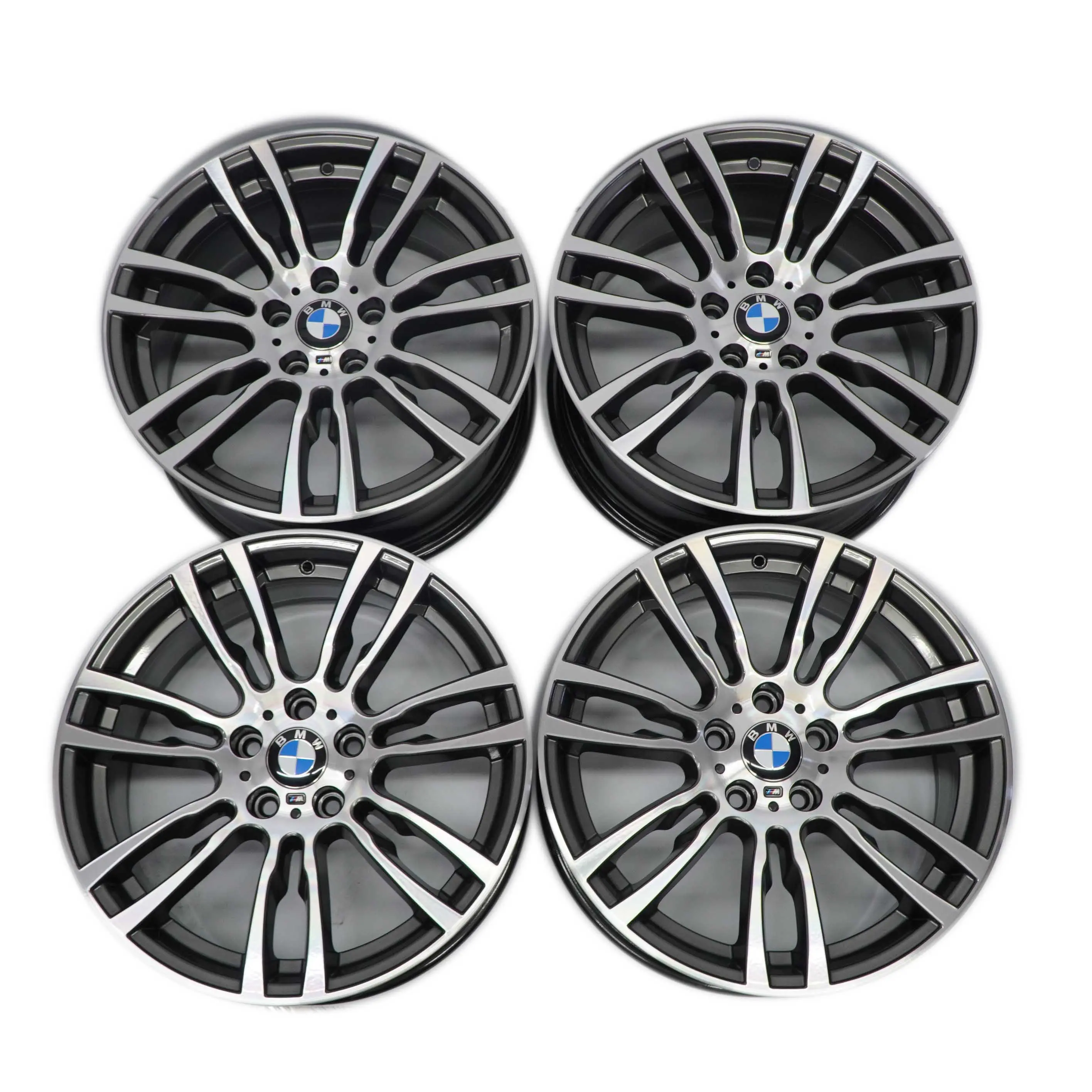 BMW F30 F31 Juego Completo 4x Llanta De Aleacion Ferricgrey 19" M Star Spoke 403