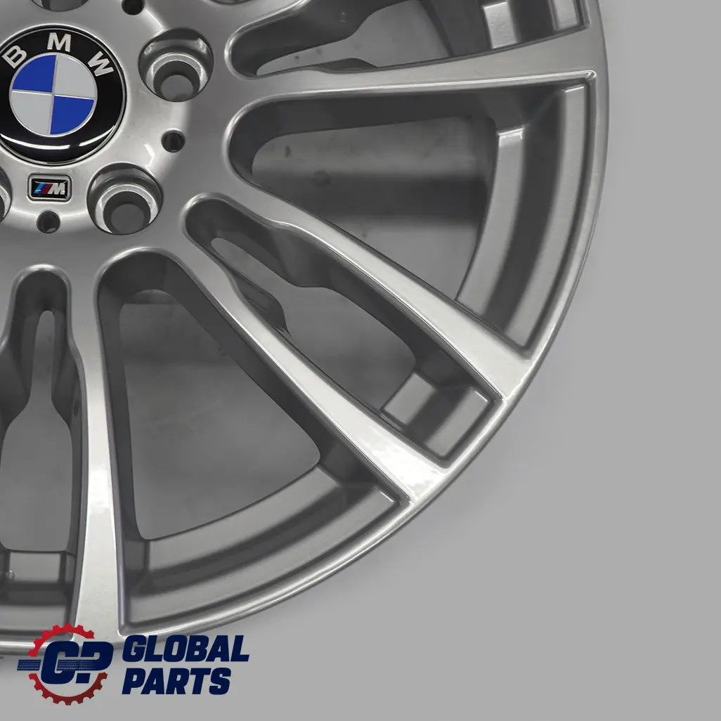 BMW F30 F31 F32 Llanta aleación trasera plateada 19" 8,5J ET:47 M Star Spoke 403