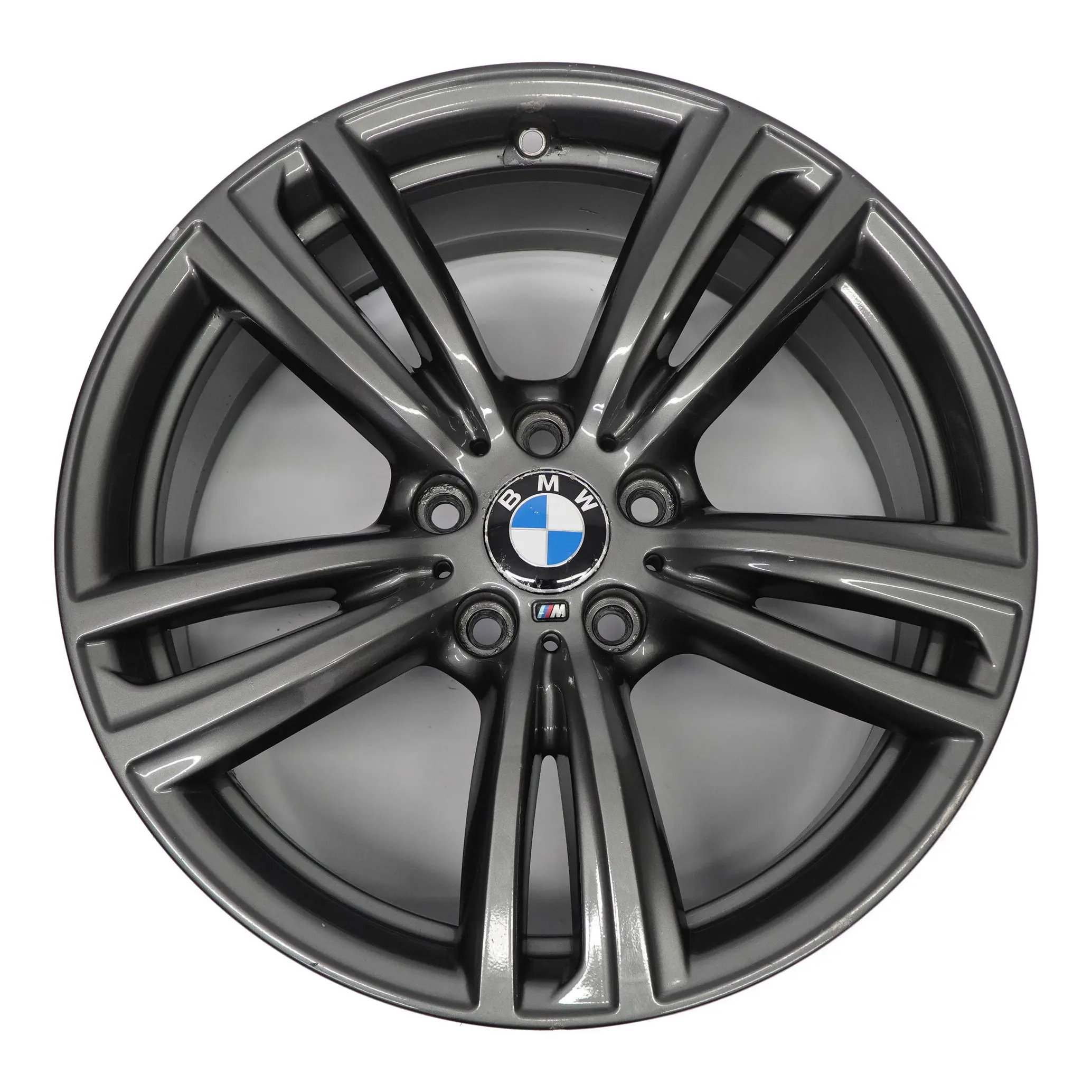 BMW F30 F32 Ferricgrey Rear Alloy Wheel Rim 19" 8,5J ET:47 M Double Spoke 442