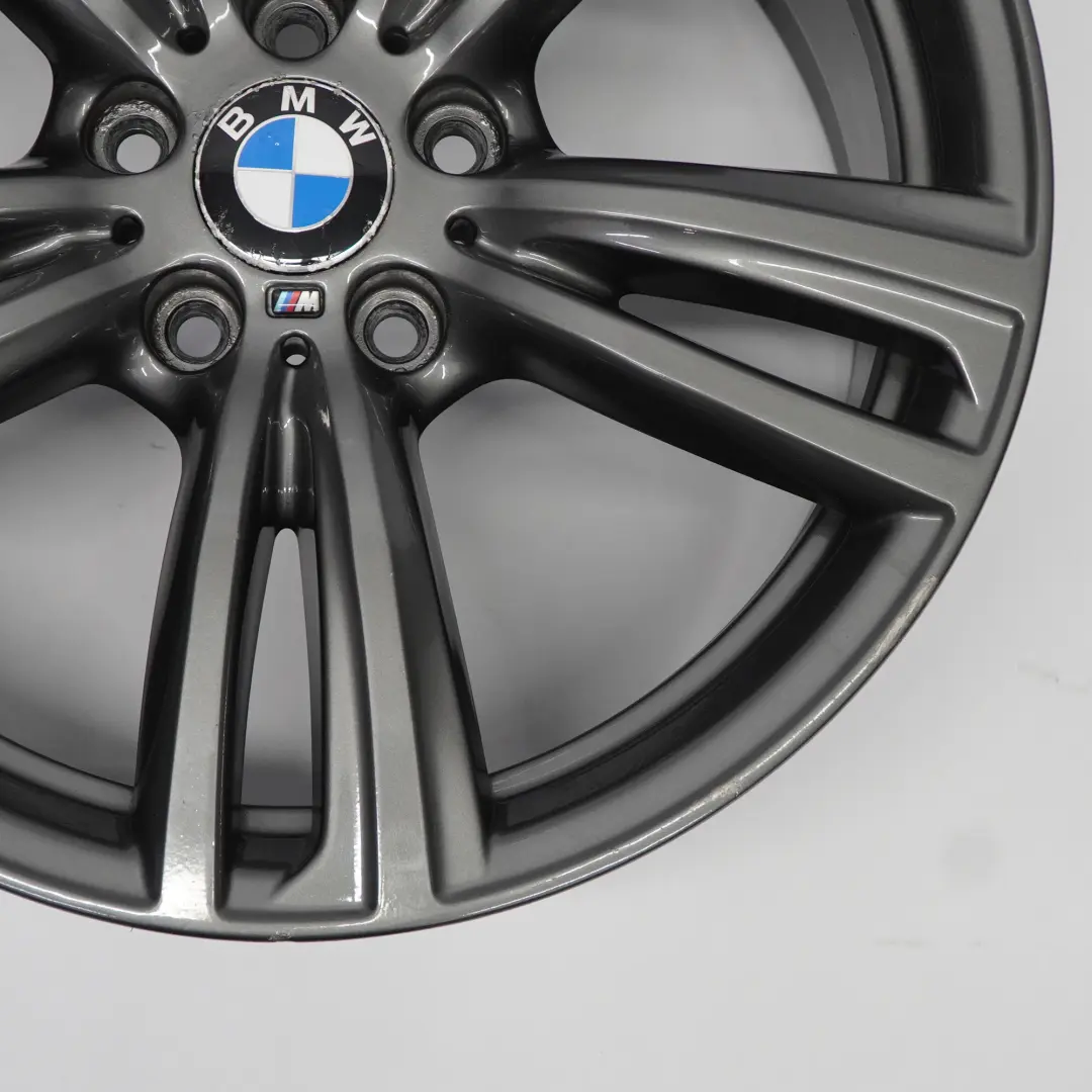 BMW F30 F32 Ferricgrey Llanta Aleación Trasera 19" 8,5J ET:47 M Doble Radio 442