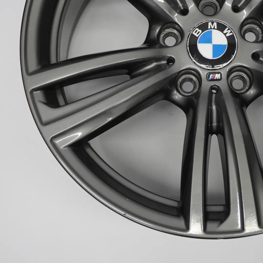 BMW F30 F32 Ferricgrey Llanta Aleación Trasera 19" 8,5J ET:47 M Doble Radio 442