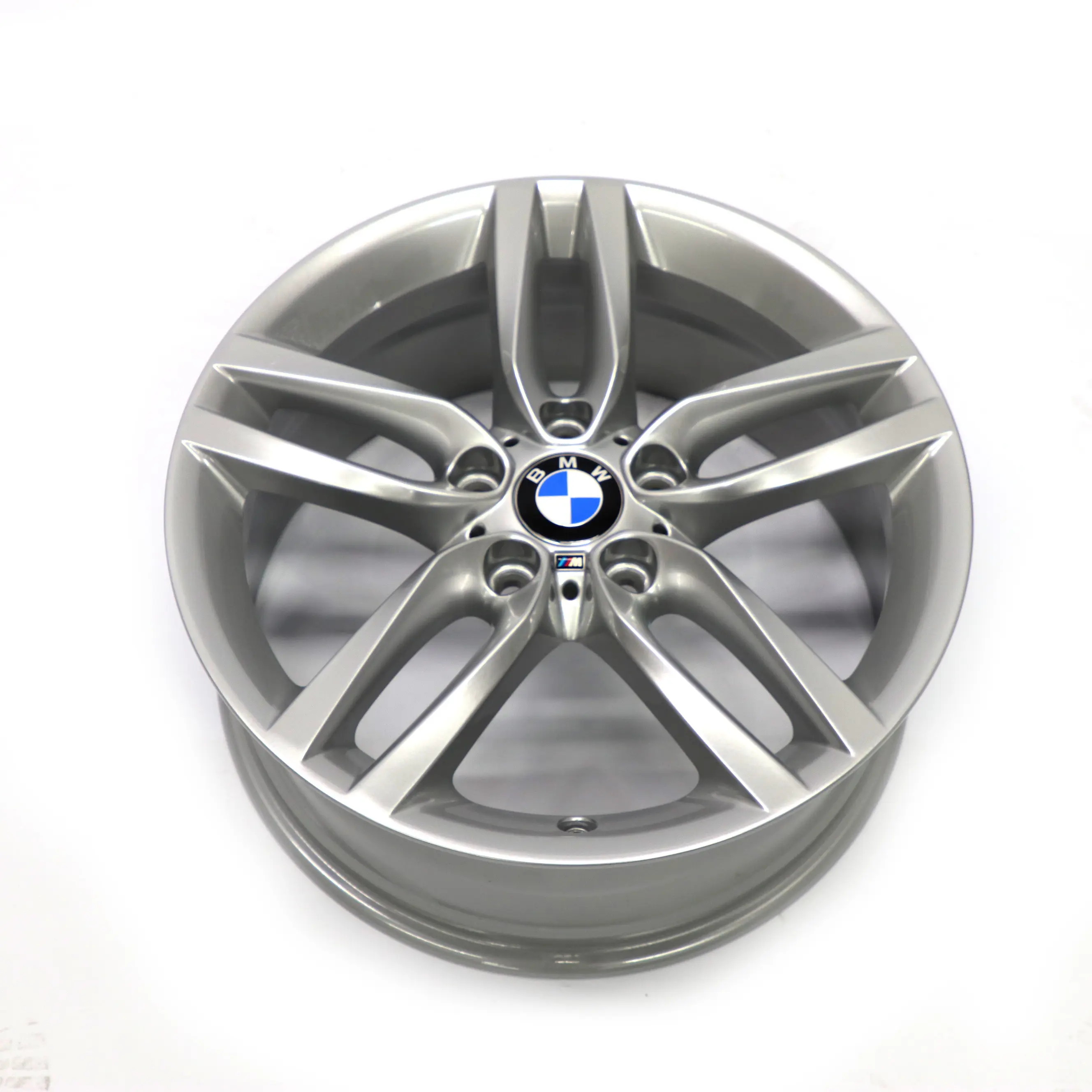 BMW F20 F21 Silver Alloy Wheel Rim 18" 7,5J ET:45 M Double Spoke 461 7846784