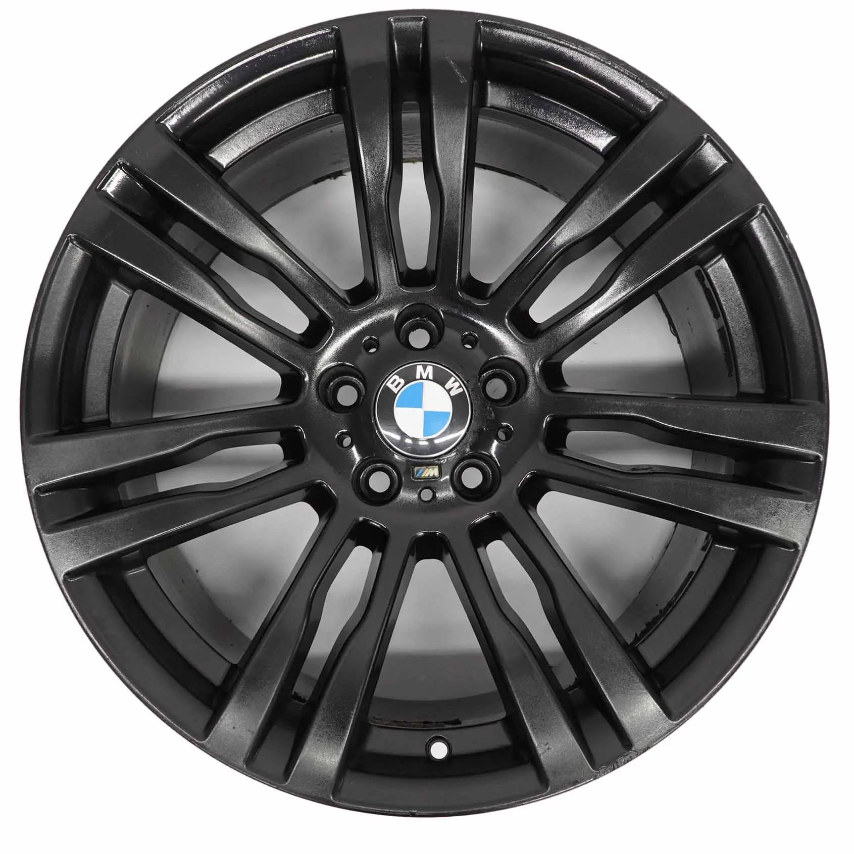 BMW X5 E70 Black Wheel Alloy Rim 20" M Double Spoke 333 11J ET:35 7846835