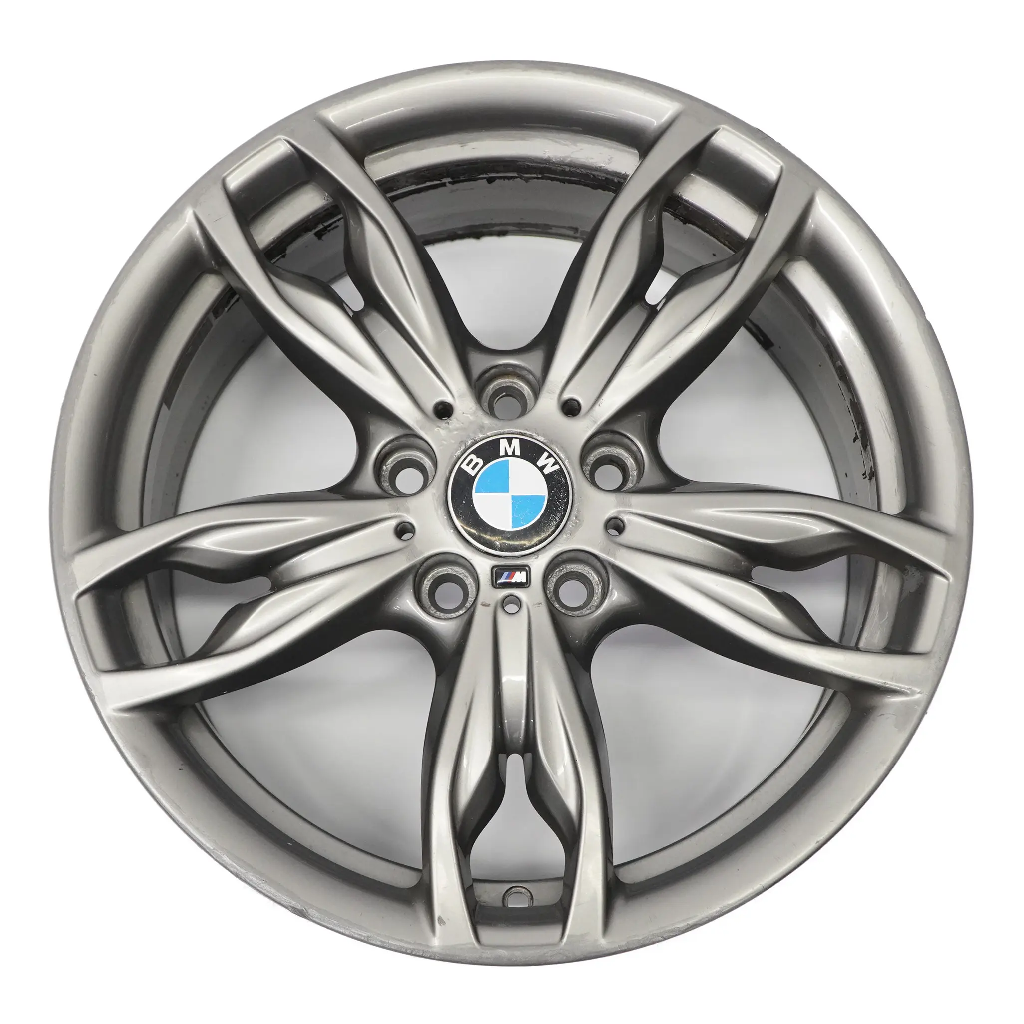 BMW F20 Orbitgrau Leichtmetallfelge M Doppelspeiche 436 18" 7,5J ET:45 7847413