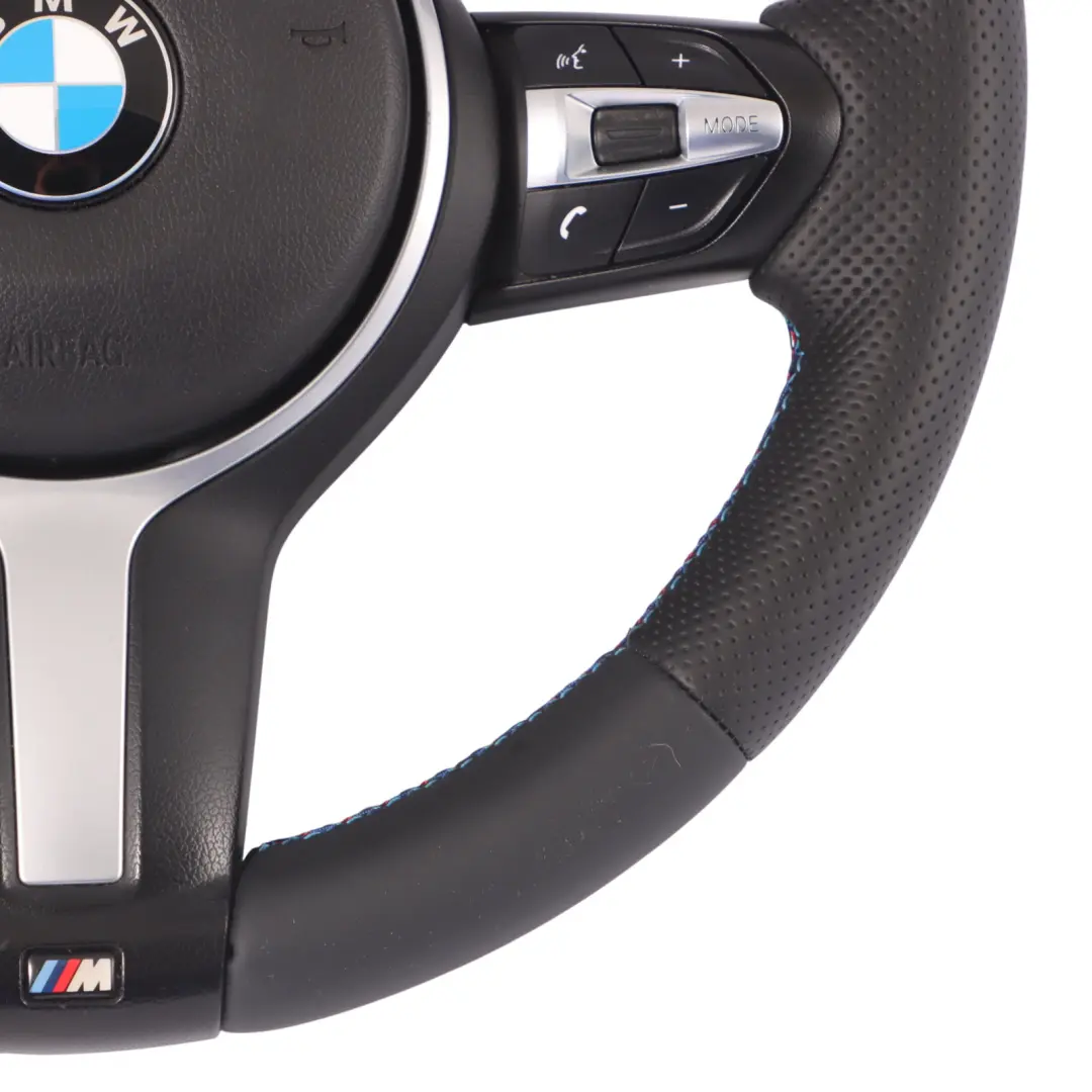 BMW F20 F21 F22 F23 F30 F31 F32 F33 M Sport Cuero Negro NUEVO Volante Airbag