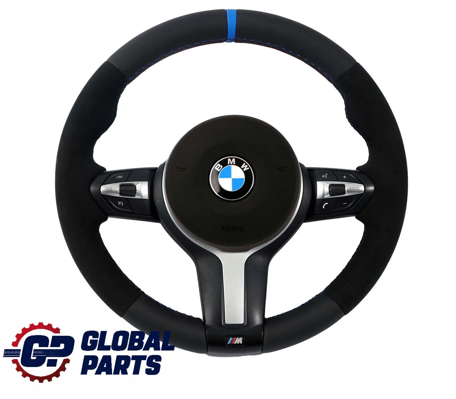 BMW F20 F30 F31 M Sport NUEVO Cuero Negro / Alcantara Volante Airbag