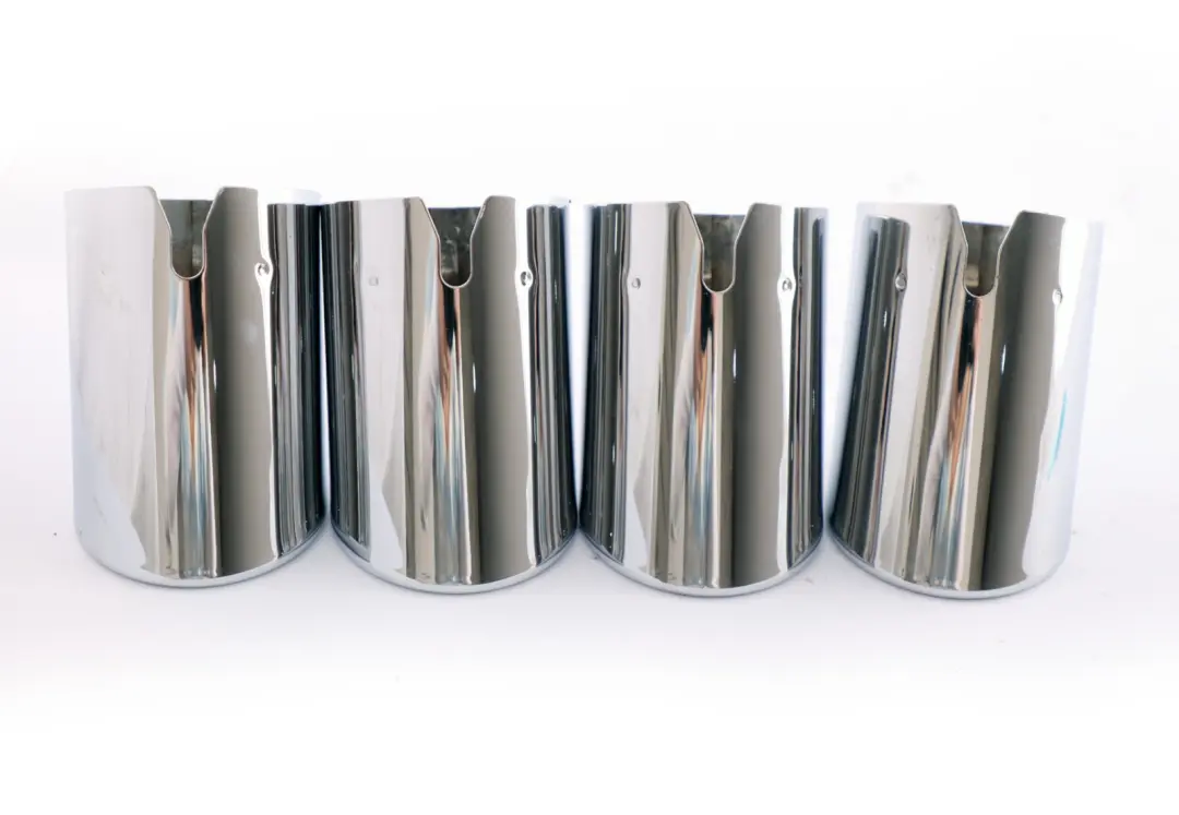 BMW M3 F80 M4 F82 F83 Chrome Exhaust Tailpipe Tip Pipe Trim Set 7848537