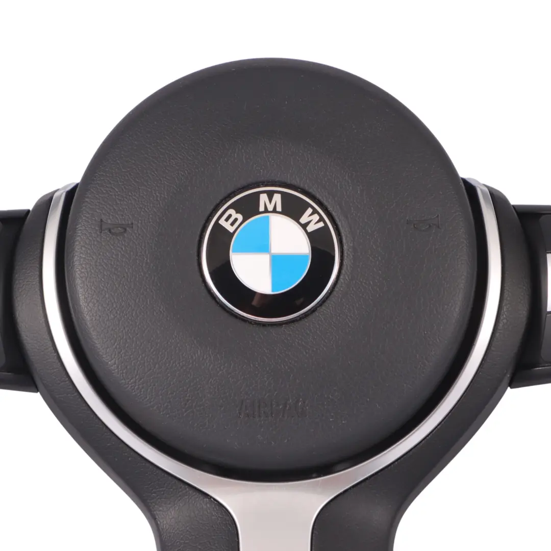 BMW F06 F07 F10 F11 LCI F12 F13 NEW Black Leather M Sport Steering Wheel