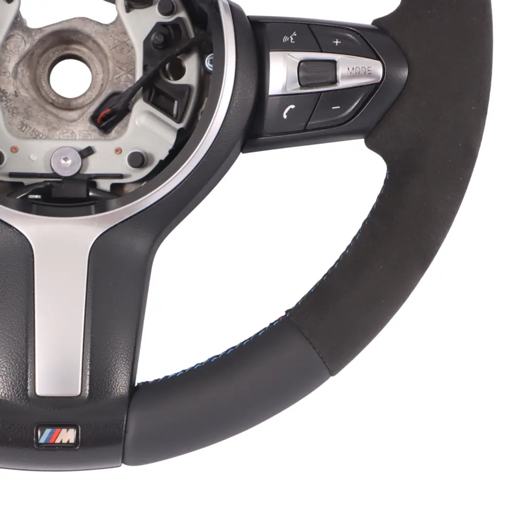 BMW F06 F07 F10 F11 LCI F12 NUEVO Cuero / Alcantara M Sport Volante Paddle Shift