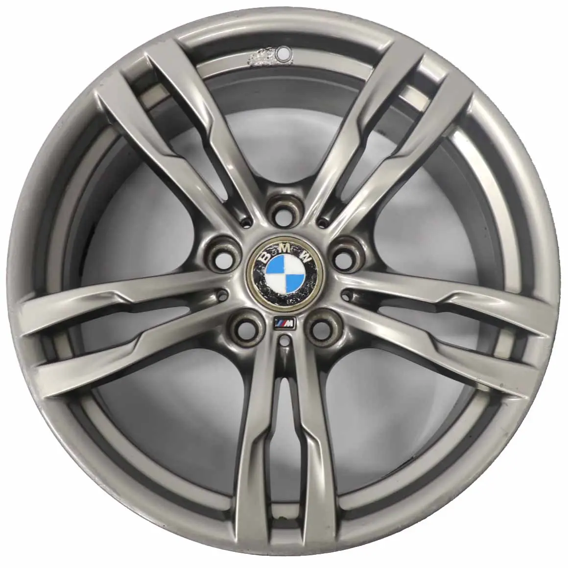 BMW F30 F32 Ferric Grey Light Alloy Wheel Rim 18" M Double Spoke 441 8,5J ET:47