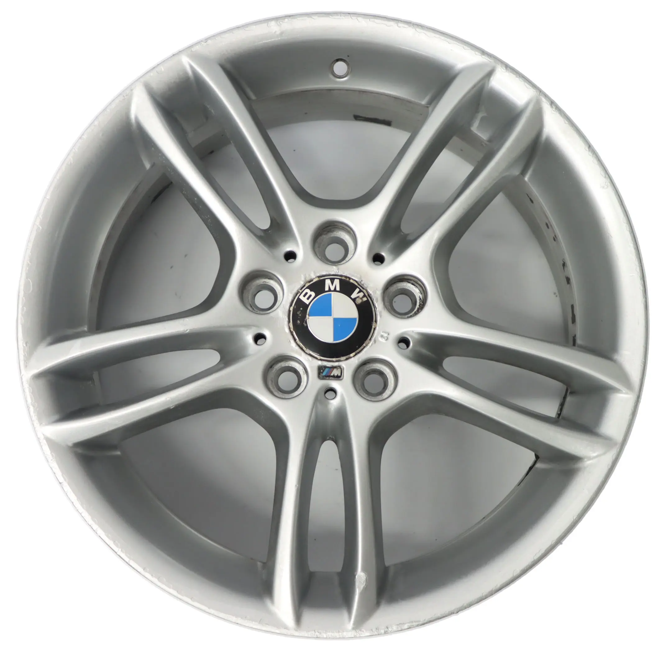 BMW E81 E87 Jante Avant Argentee en Alu 18" 7,5J M Double Spoke 261 7891050