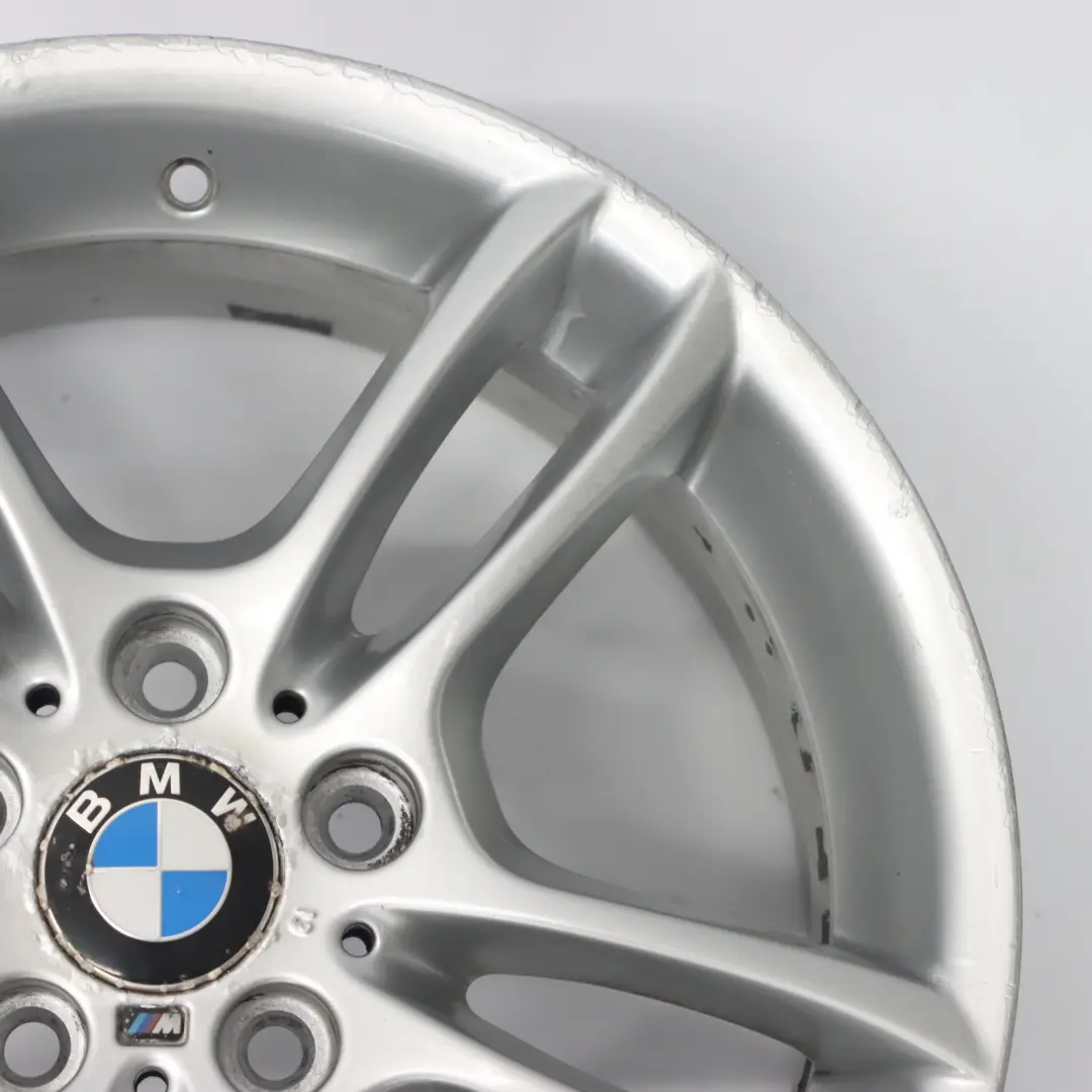 BMW E81 E87 Silver Front Alloy Wheel Rim 18" 7,5J M Double Spoke 261 7891050