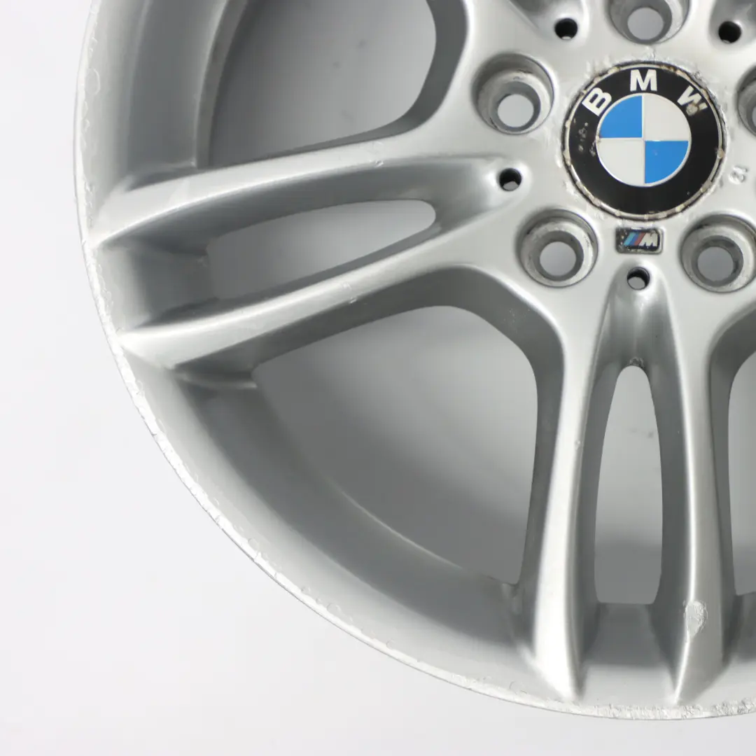 BMW E81 E87 Silver Front Alloy Wheel Rim 18" 7,5J M Double Spoke 261 7891050