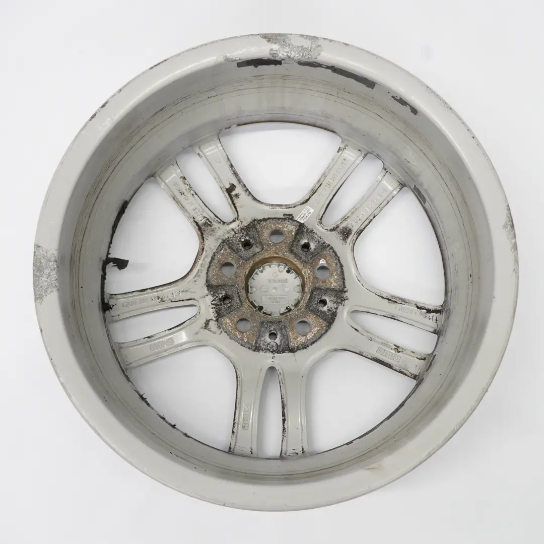 BMW E81 E87 Silver Front Alloy Wheel Rim 18" 7,5J M Double Spoke 261 7891050