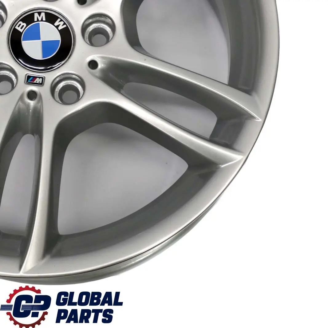 BMW E81 E87 Silver Front Alloy Wheel Rim 18" M Double Spoke 261 7,5J 7891050