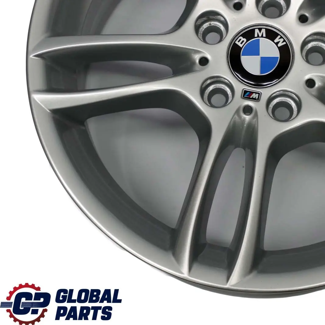 BMW E81 E87 Silver Front Alloy Wheel Rim 18" M Double Spoke 261 7,5J 7891050