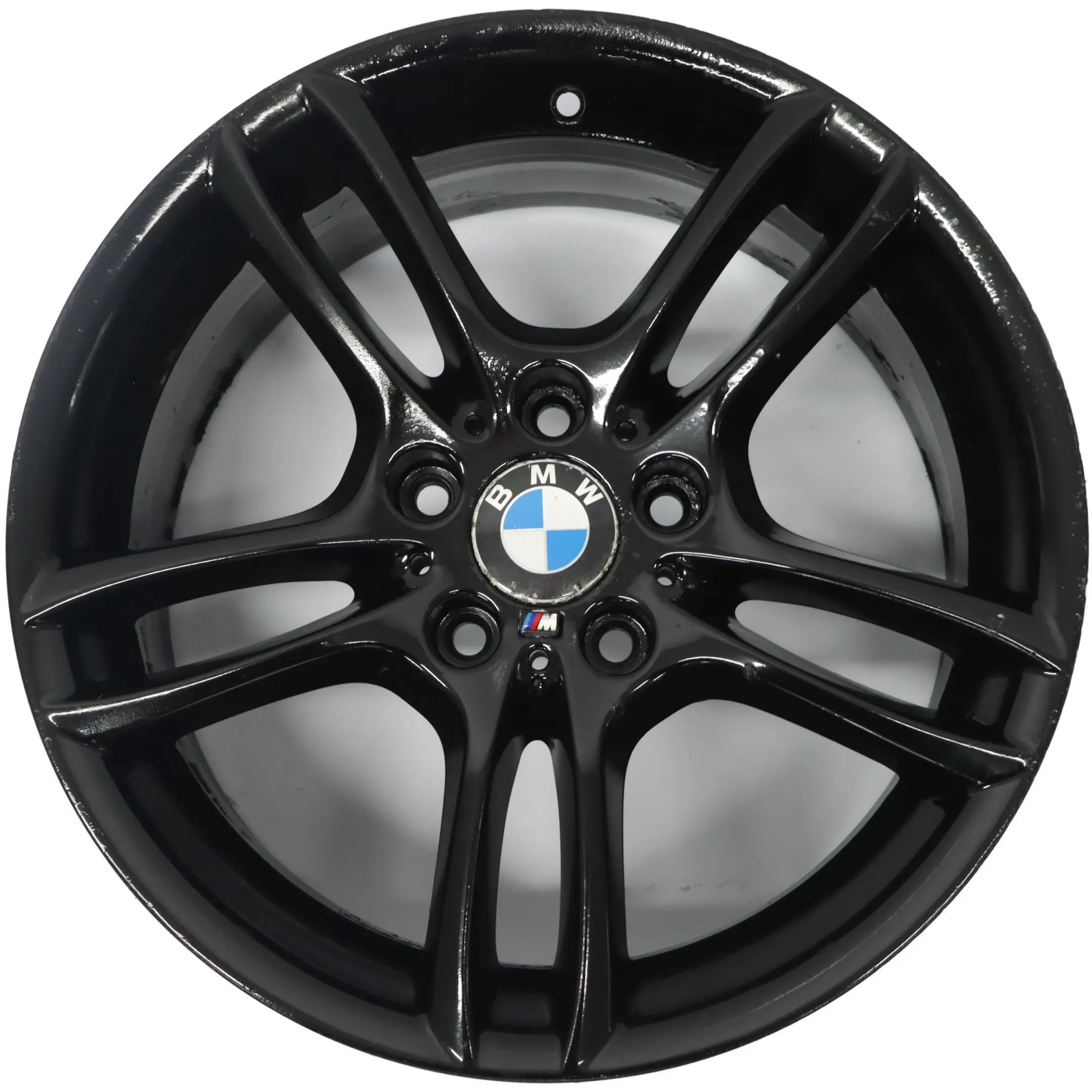 Wheel Rim BMW E81 E82 E87 Black Rear Alloy 18" M Double Spoke 261 8,5J 7891051