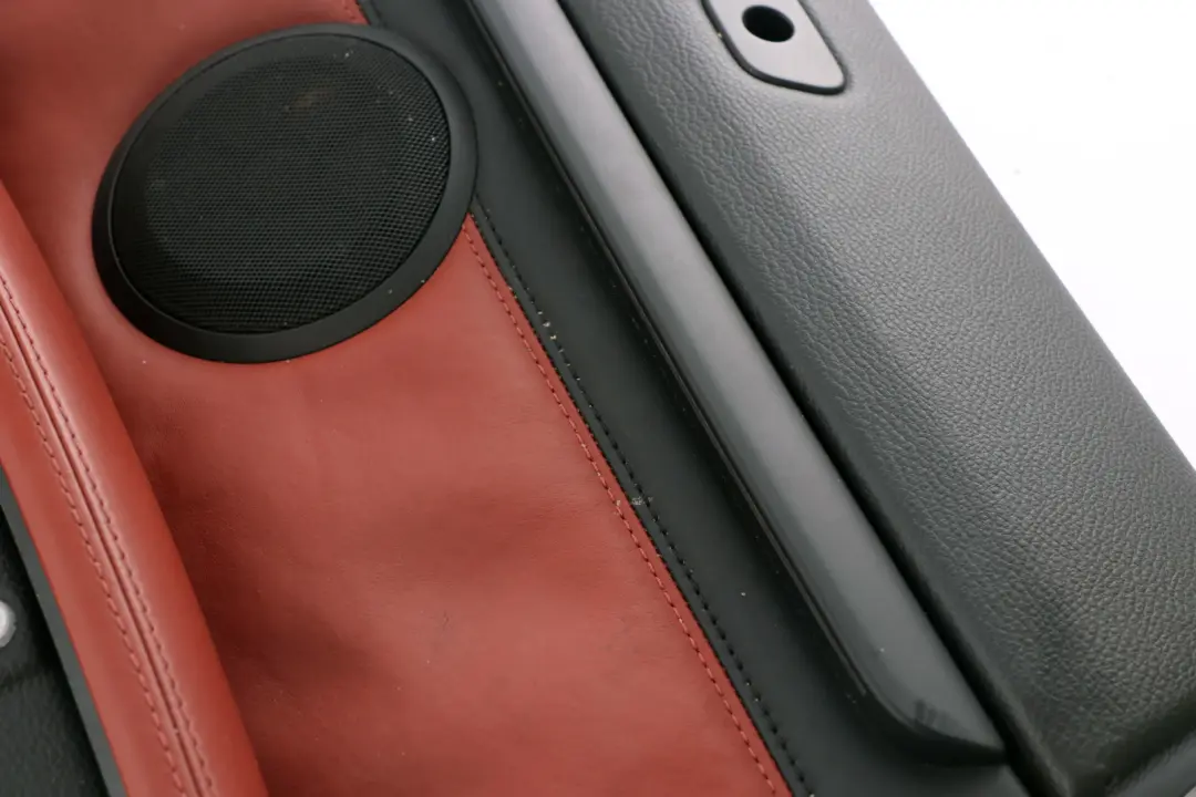 Left N/S Lateral Trim Panel Lining Leather Red BMW 3 Series E93 M3 Cabrio Rear - SKU 7891115 - Part number 7891115