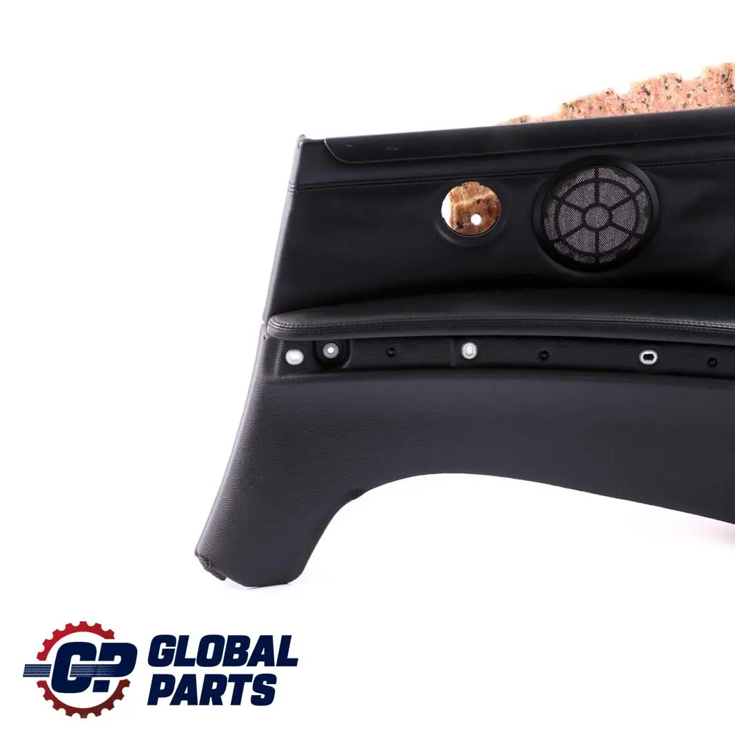 BMW 3 E93 M3 Cabrio Rear Right O/S Lateral Trim Panel Lining Black Leather