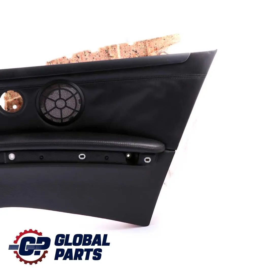 BMW 3 E93 M3 Cabrio Rear Right O/S Lateral Trim Panel Lining Black Leather