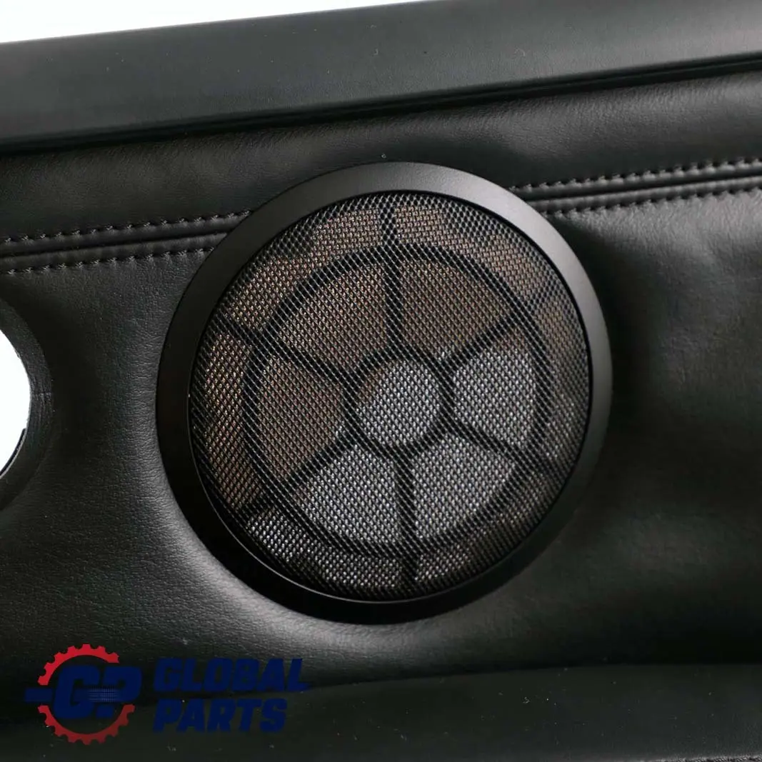 BMW 3 E93 M3 Cabrio Rear Right O/S Lateral Trim Panel Lining Black Leather