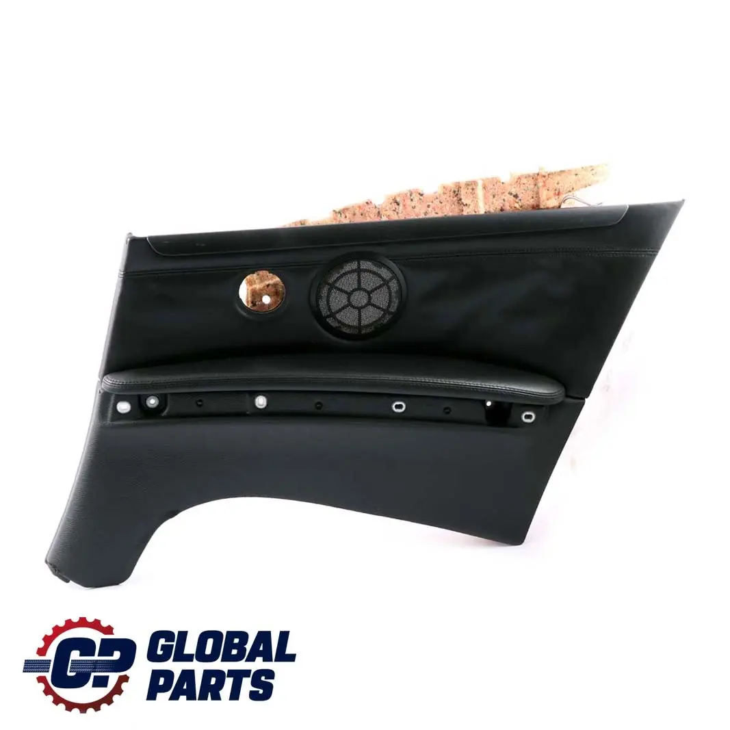 BMW 3 E93 M3 Cabrio Rear Right O/S Lateral Trim Panel Lining Black Leather