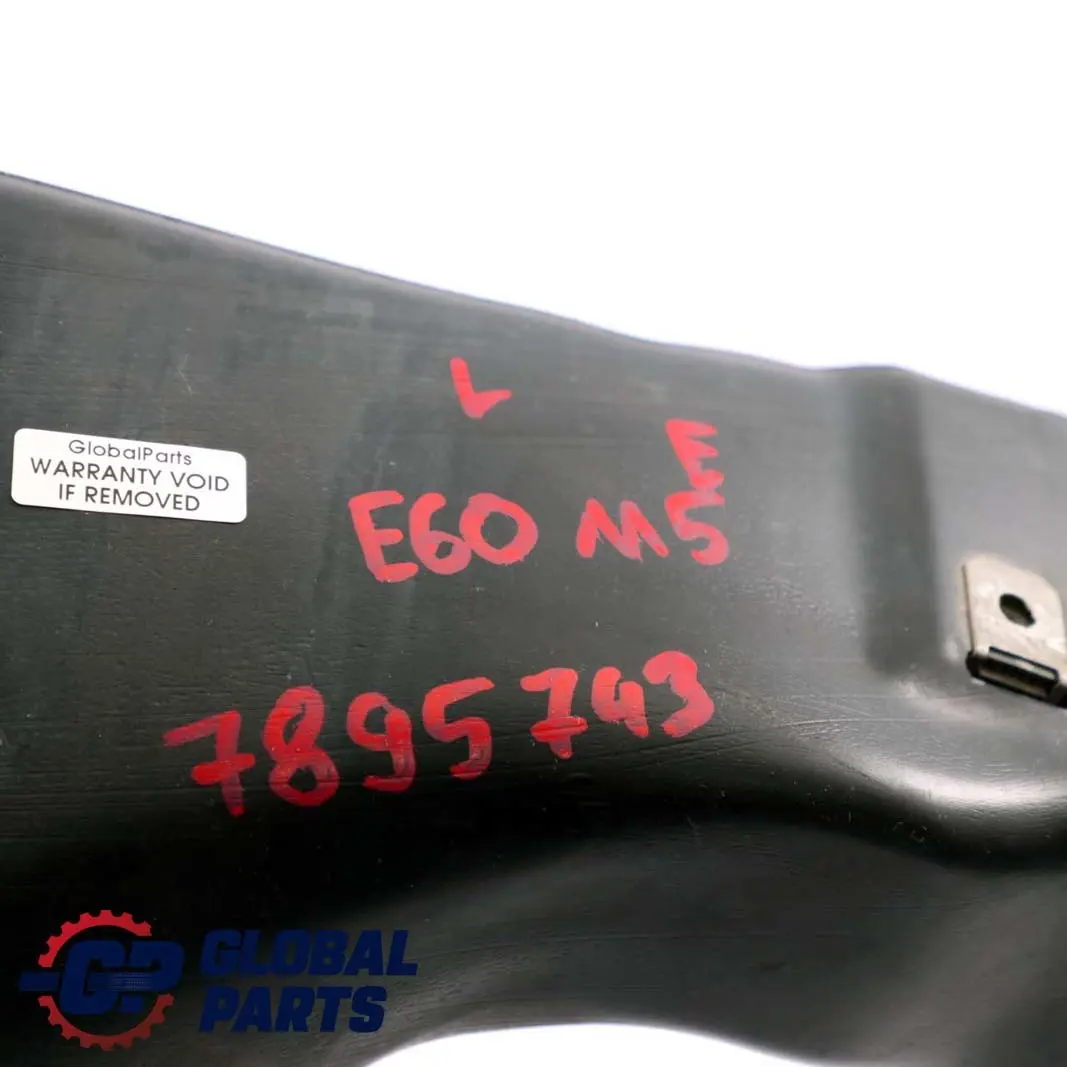 BMW E60 E61N LCI M5 Parachoques Delantero Conducto Aire Freno Izquierdo 7898241